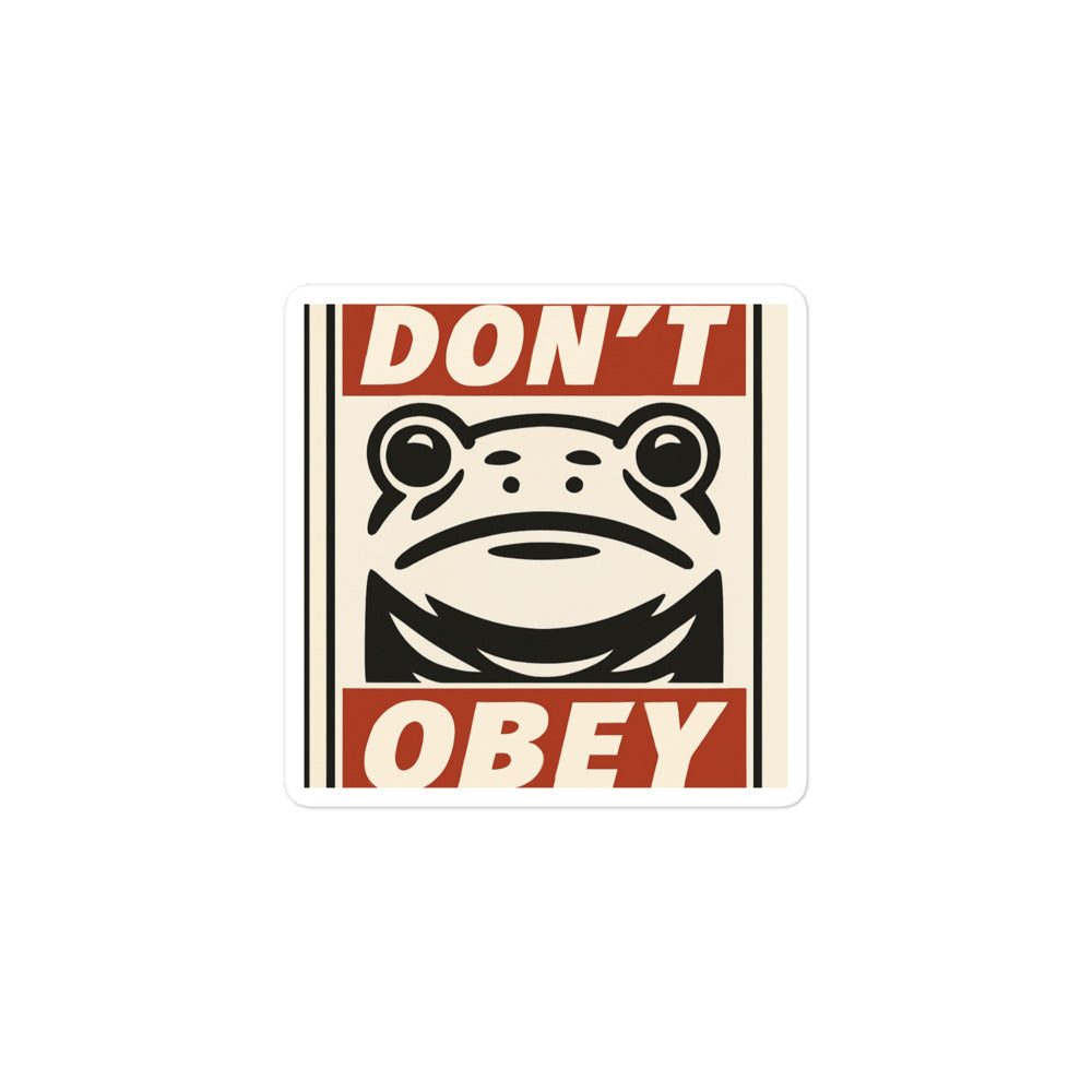 Bubble-free stickers